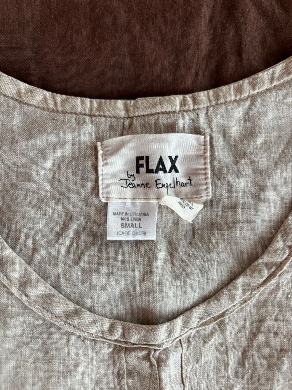 FLAX Linen Tank - Picture 2 of 8